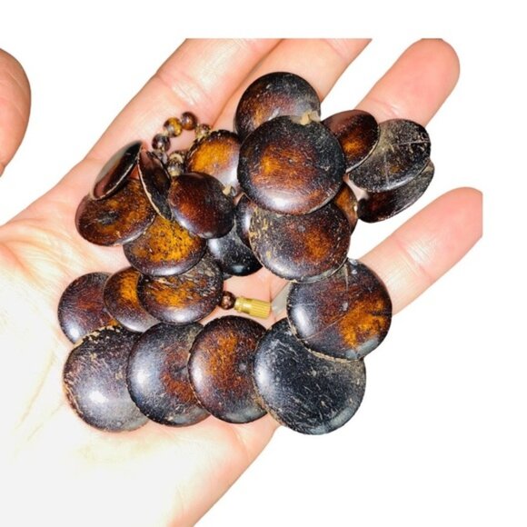 Vintage Coin Beaded Necklace - Picture 8 of 12